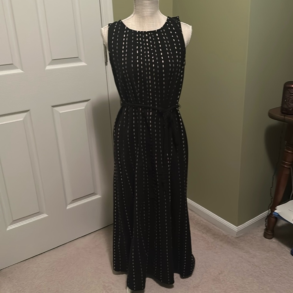 JJill SP. 100% cotton dress with white stitching